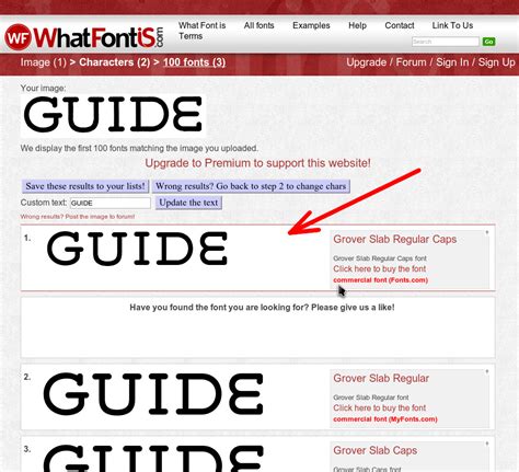 how to find my font.